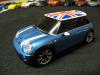 Kyosho Mini-Z Mini Cooper S MR-015 HM GlossCoat AutoScale Body - Limited Edition Metallic Blue with Union Jack