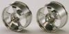 Kyosho Mini-Z Alloy 5 Spoke MR-02 RM Wheel Set - Skyline GT-R - Silver