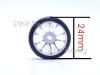 PN Mini-Z Carpet V-Groove Rear Tire - 8 - 2PCS