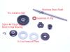 PN Mini-Z MR-02 Ceramic Ball Diff Set