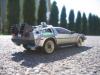 Aoshima Mini-Z Back to the Future Delorean ReadySet - Part I Plated