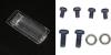 Associated RC18B Wing and Dirt Deflectors - Clear