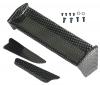 Associated RC18B Graphite Pattern Wing and Dirt Deflectors