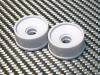 Atomic Mini-Z Front Dish Wheel - +1 Offset - White