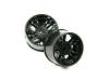 Atomic Mini-Z MA-010 T.S. Wheel - Wide - +1 Offset - Black