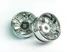 Atomic Mini-Z MA-010 T.S. Wheel - Narrow - +2.5 Offset - Silver