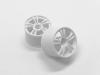 Atomic Micro-T Front A.W. Wheel Set - White - 2PCS