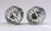 Kyosho Mini-Z Alloy Mesh MR-02 MM Wheel Set - Enzo - Silver - SALE!