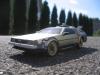 Aoshima Mini-Z Back to the Future Delorean ReadySet - Part I Plated